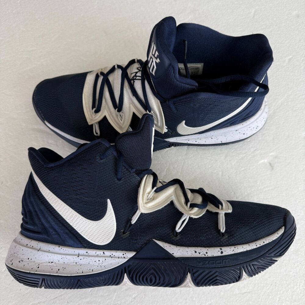 Size 11.5 - Nike Men's Kyrie 5 TB 'Midnight Navy' CN9519-400 Basketball Shoes